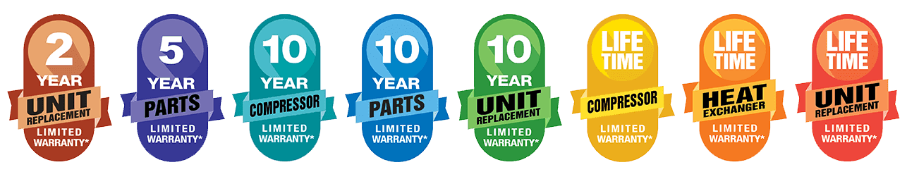 10 yeah warranty logo