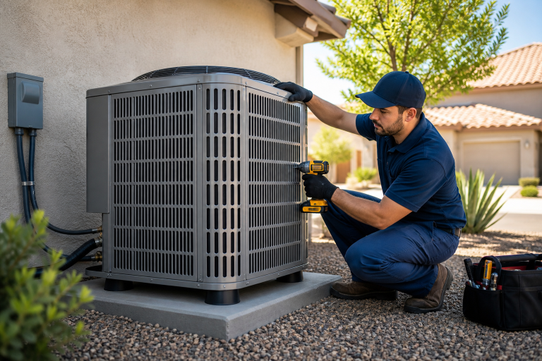 Certified HVAC technician providing professional service in San Antonio, TX